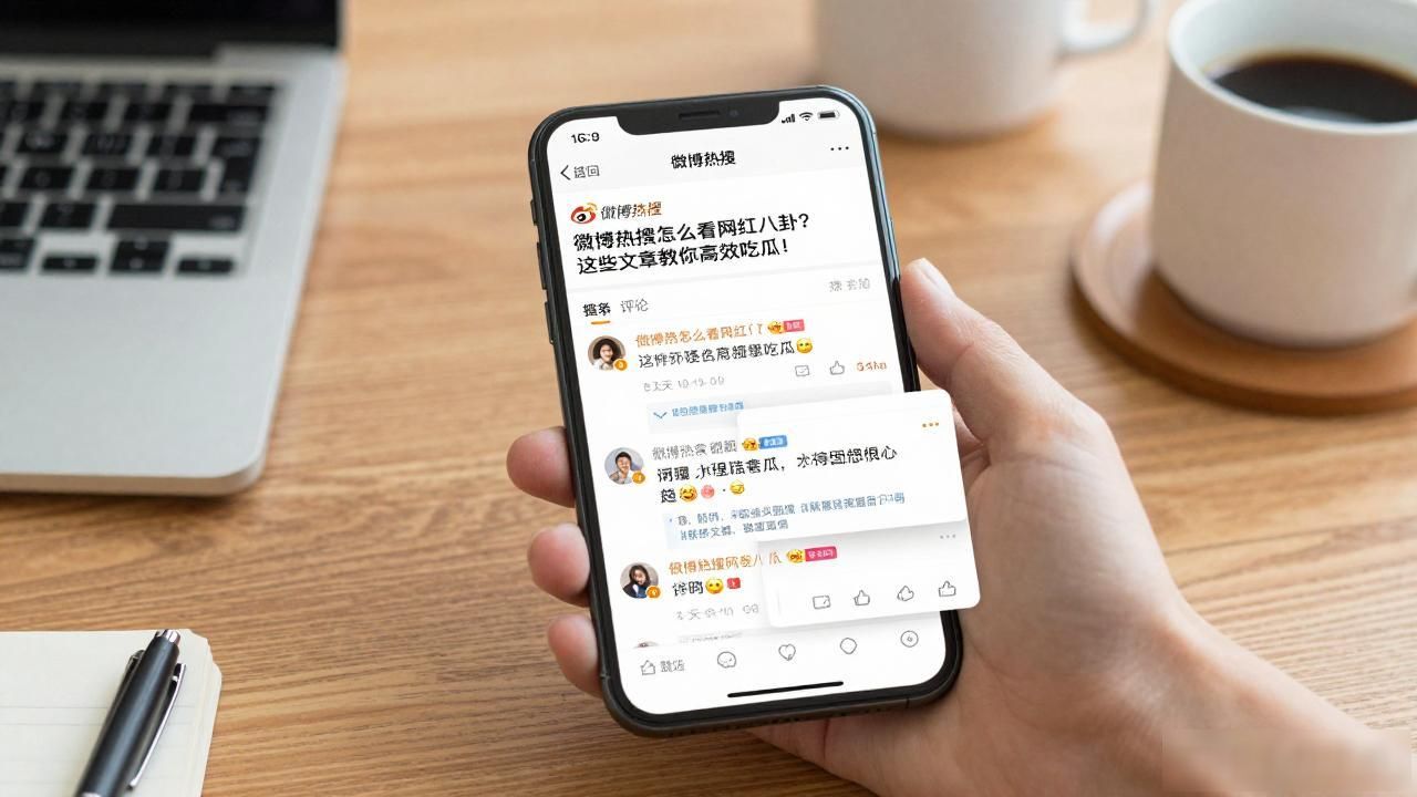 微博热搜怎么看网红八卦？这篇文章教你高效吃瓜！